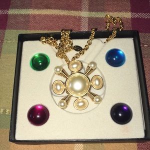 Kenneth Jay Lane Interchangeable necklace